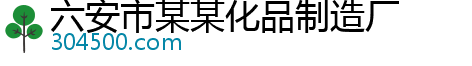 六安市某某化品制造厂